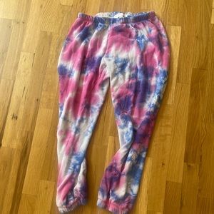 Tie dye spiritual gangster sweatpants